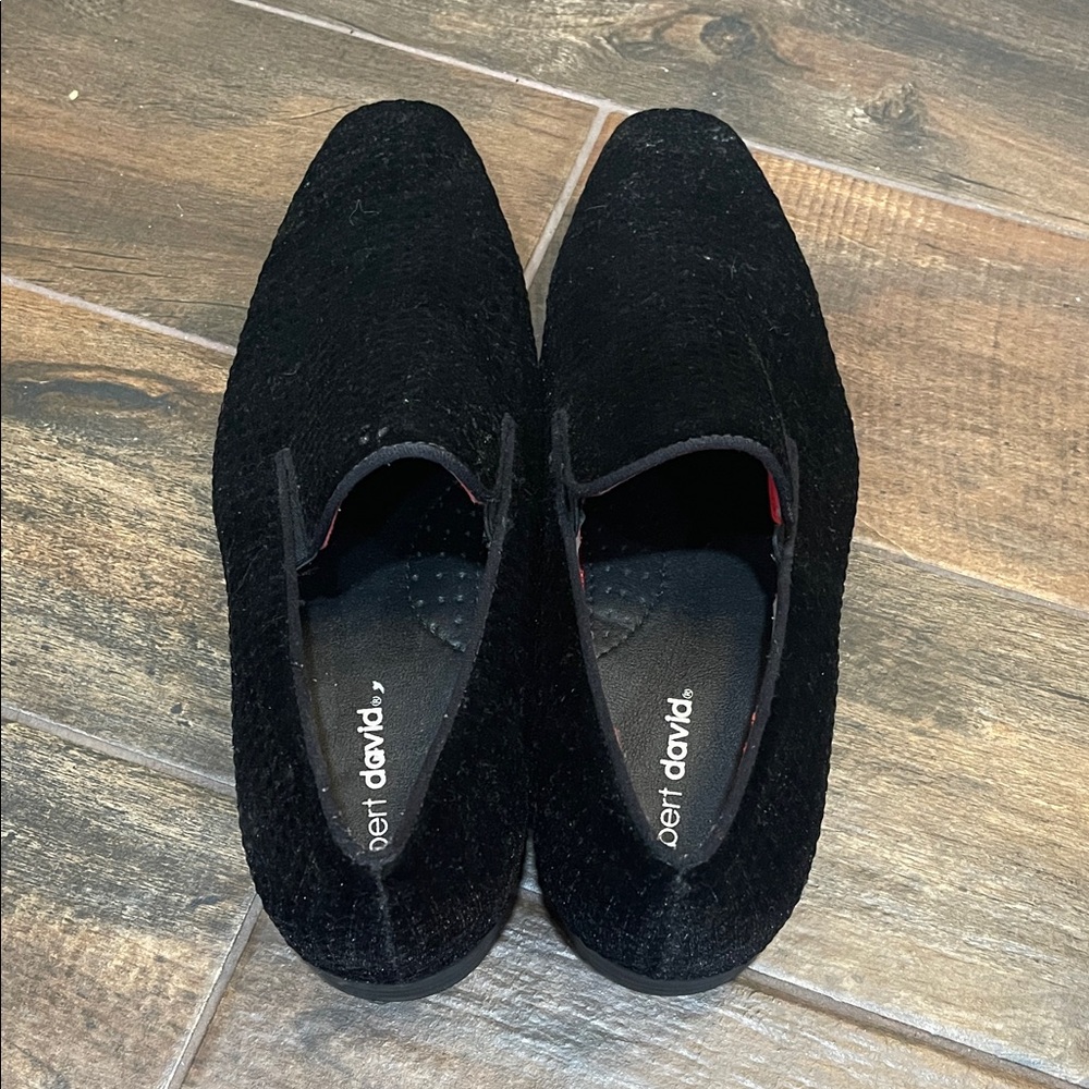 Perl David Black Men's Loafers